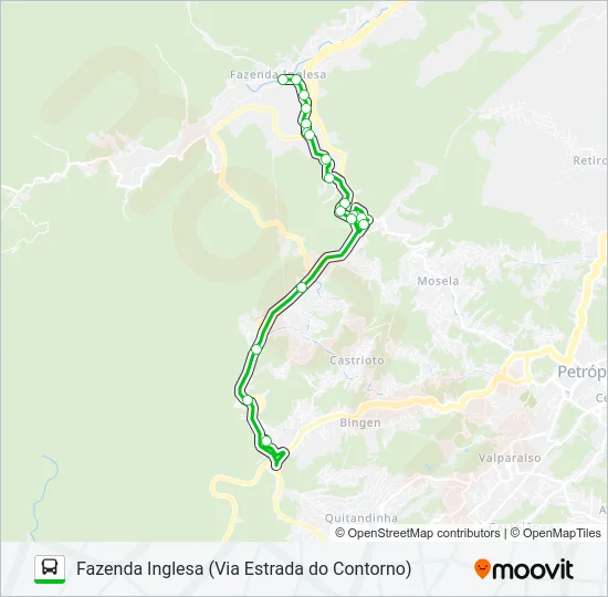 137 Bus Line Map