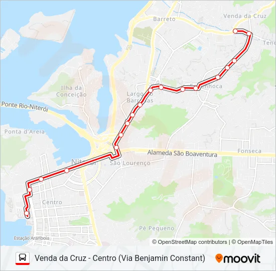 41BC Bus Line Map