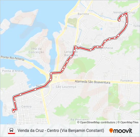41BC Bus Line Map