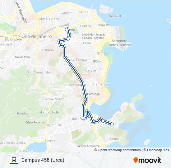 INTERCAMPI 2 Bus Line Map