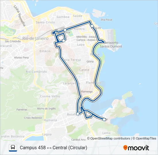 INTERCAMPI 2 Bus Line Map