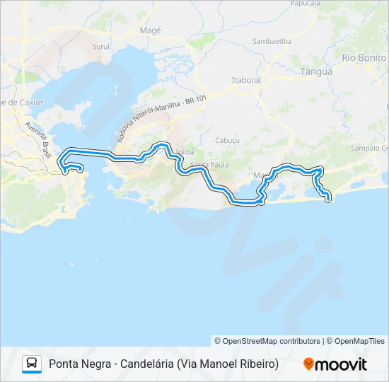 578D Bus Line Map