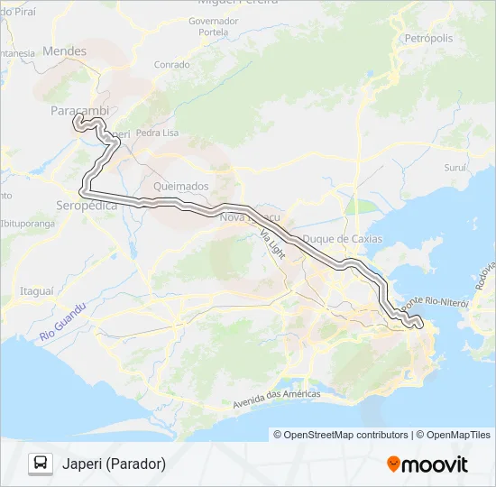 192C Bus Line Map