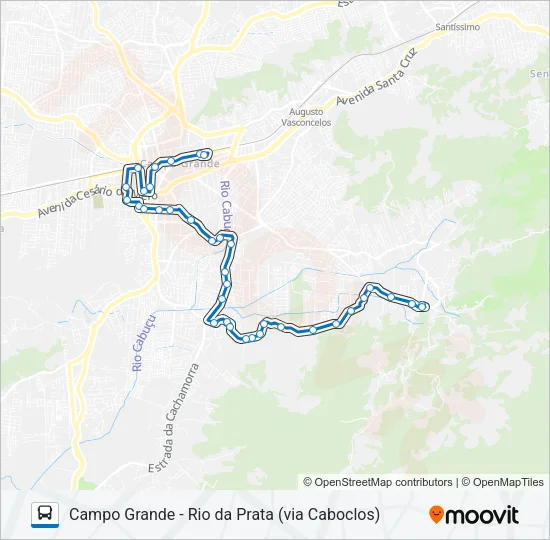 836 Bus Line Map