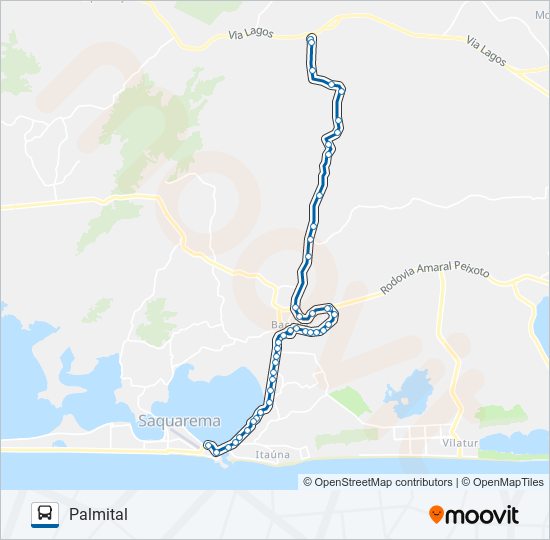 01 bus Line Map