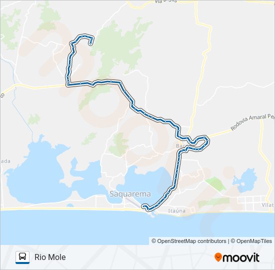 18 bus Line Map