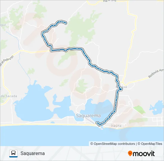 18 Bus Line Map