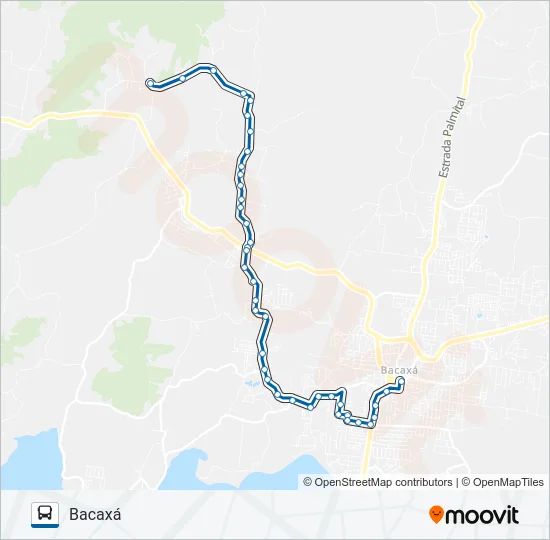 20 Bus Line Map