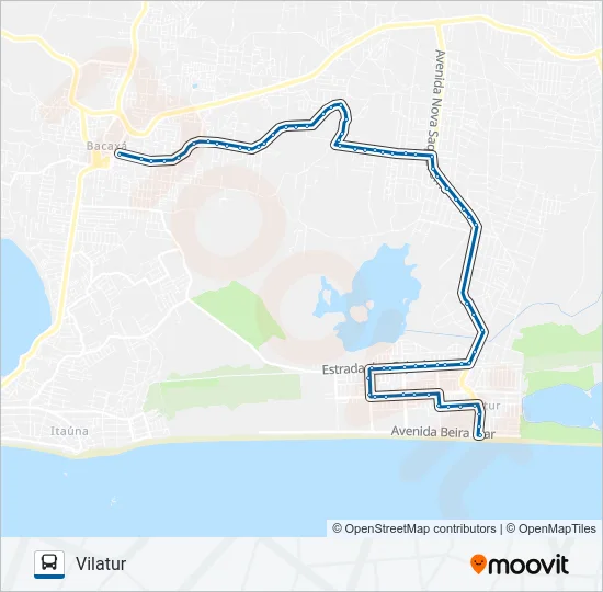 23 Bus Line Map