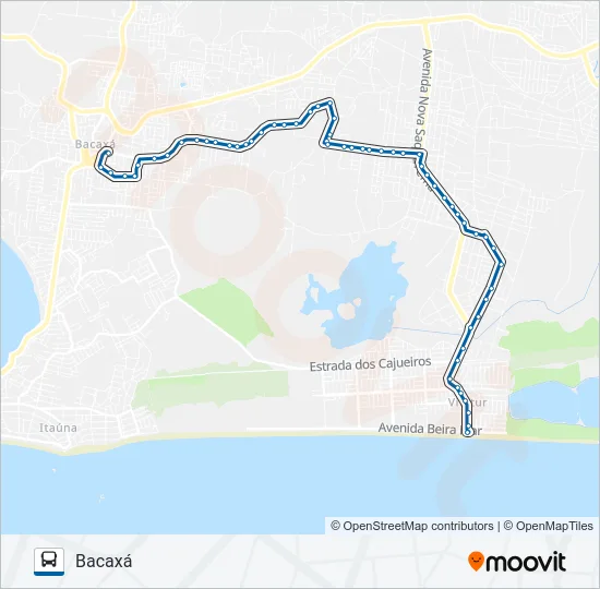 23 Bus Line Map