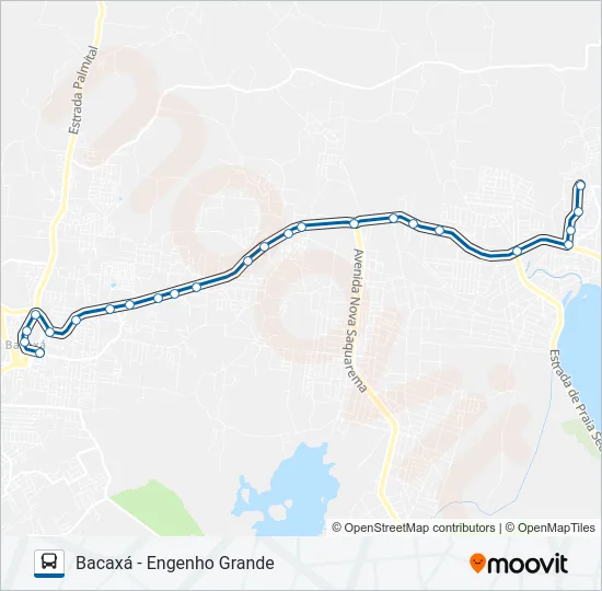 25 Bus Line Map