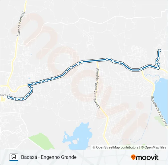 25 Bus Line Map