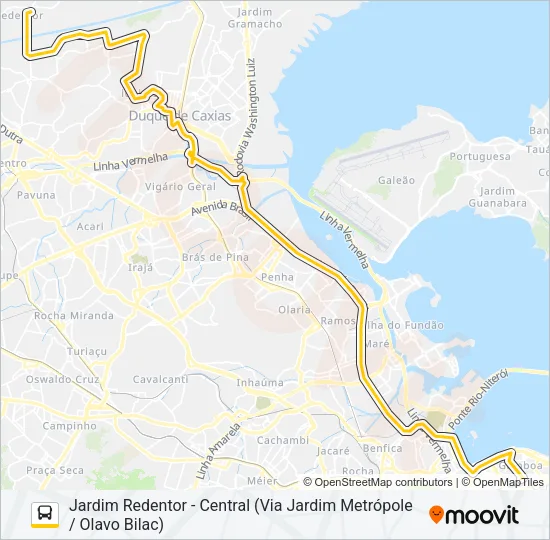 418C Bus Line Map