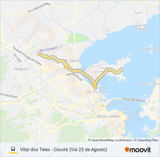 739L bus Line Map