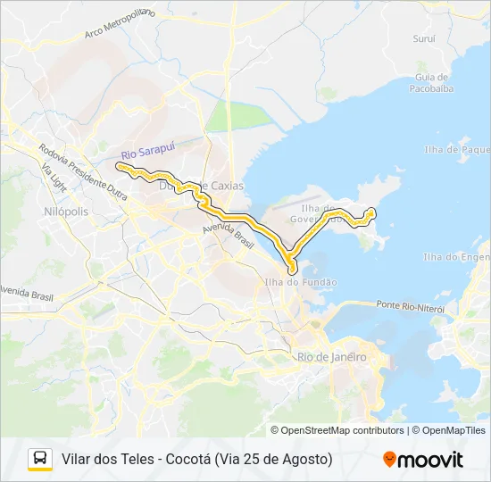 739L Bus Line Map