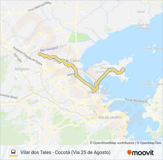 739L Bus Line Map