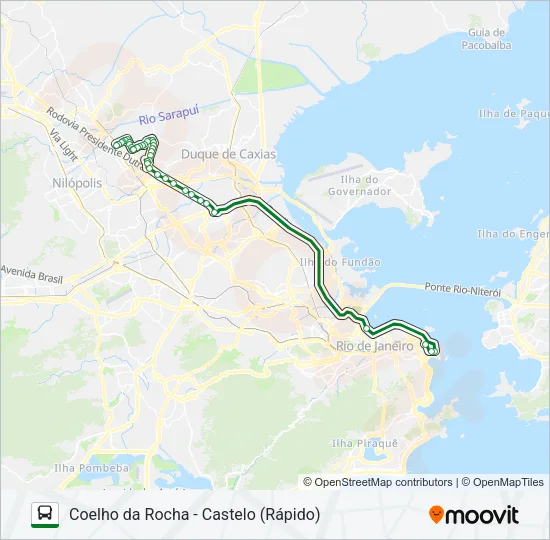 1512B (EXECUTIVO) Bus Line Map
