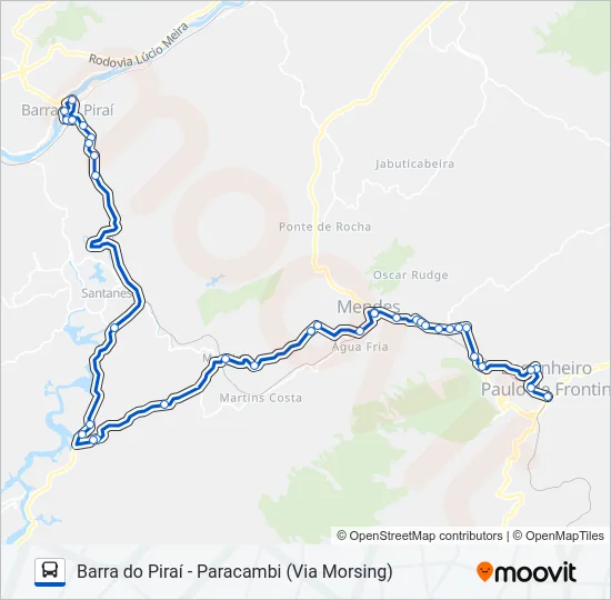 MP10 Bus Line Map