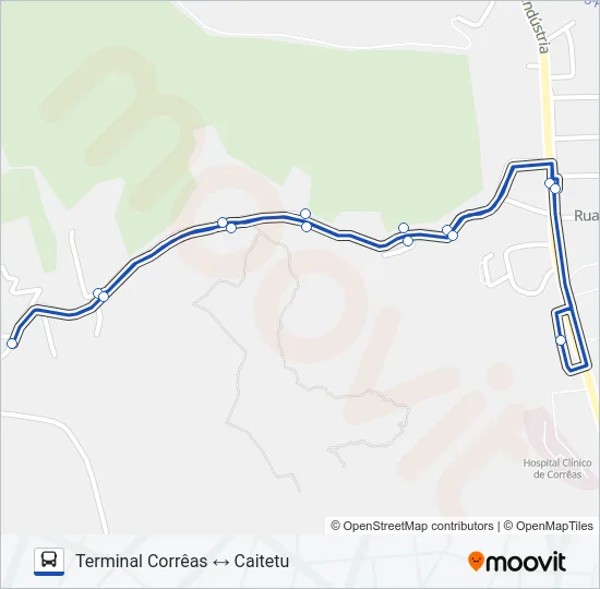 660 Bus Line Map