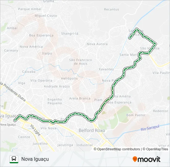 435I Bus Line Map