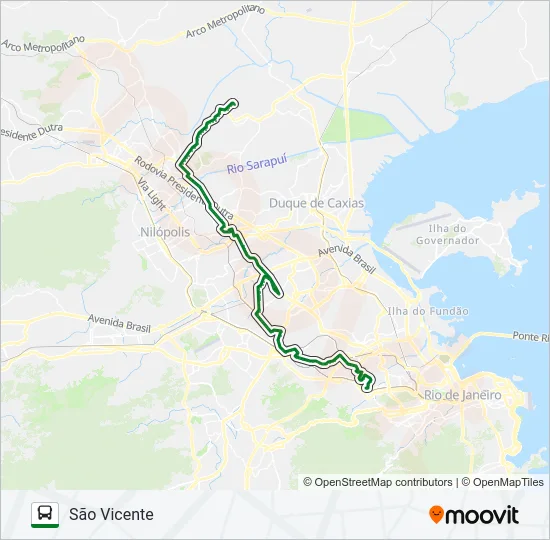 729L Bus Line Map