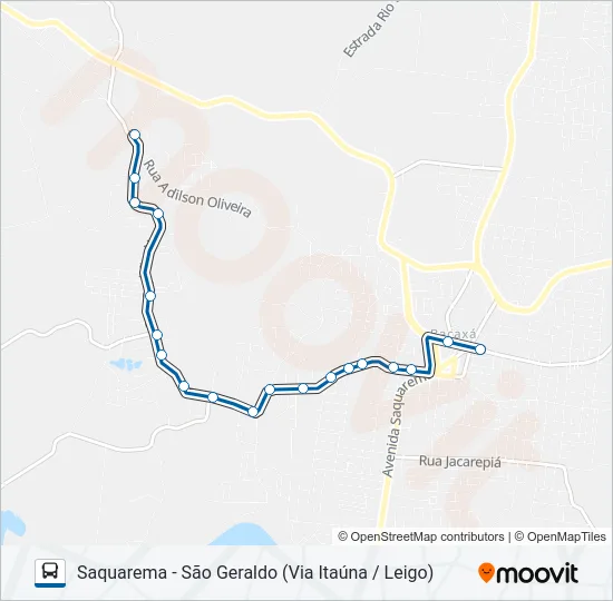 15 Bus Line Map
