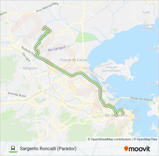 523B Bus Line Map