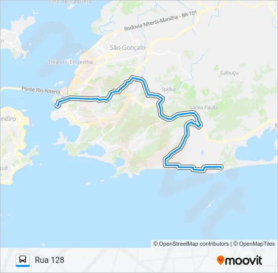 6144R (EXECUTIVO) Bus Line Map