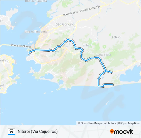 6144R (EXECUTIVO) Bus Line Map