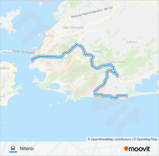 6144R (EXECUTIVO) Bus Line Map