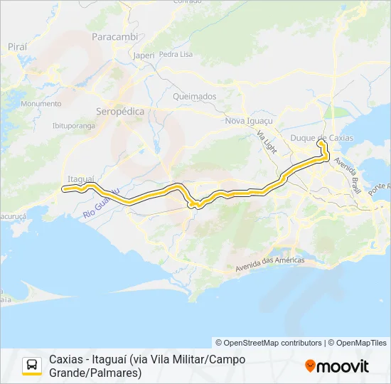 119T Bus Line Map