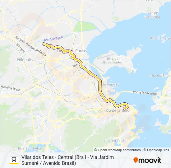 417C Bus Line Map