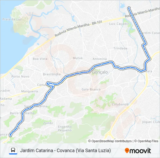 12 Bus Line Map