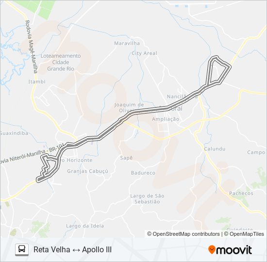 16 bus Line Map