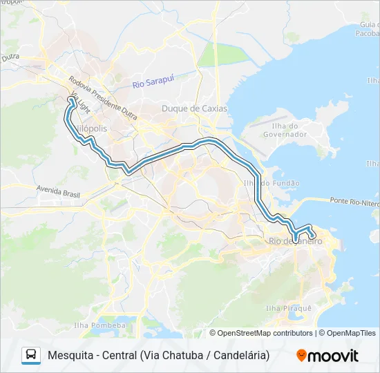 478B Bus Line Map