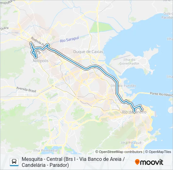479B Bus Line Map