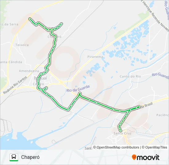 430P Bus Line Map