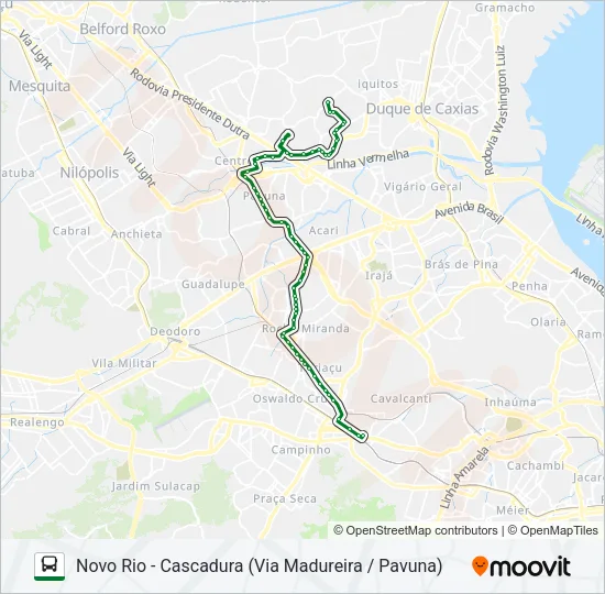 720L Bus Line Map