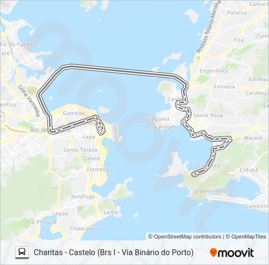 2905D (EXECUTIVO) Bus Line Map