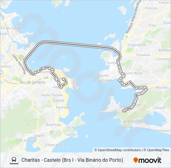 2905D (EXECUTIVO) Bus Line Map
