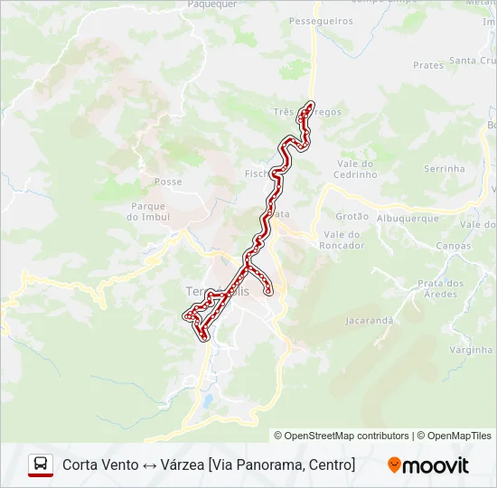 25C Bus Line Map