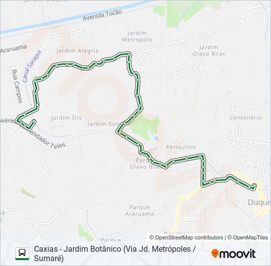 438I bus Line Map