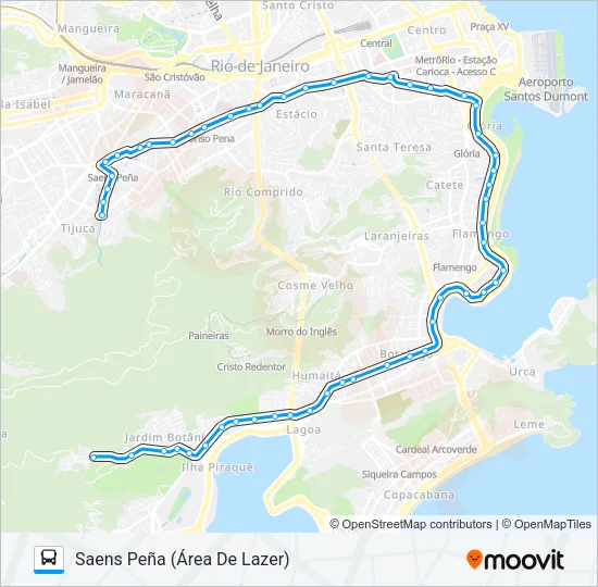 409 Bus Line Map