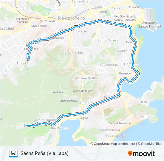 409 Bus Line Map
