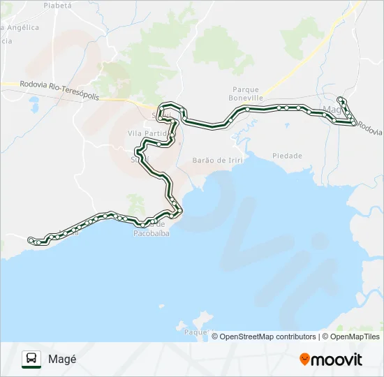 1011 Bus Line Map