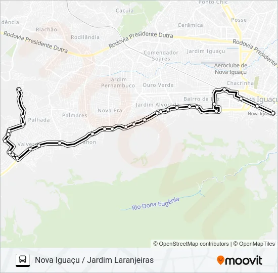 2006 Bus Line Map