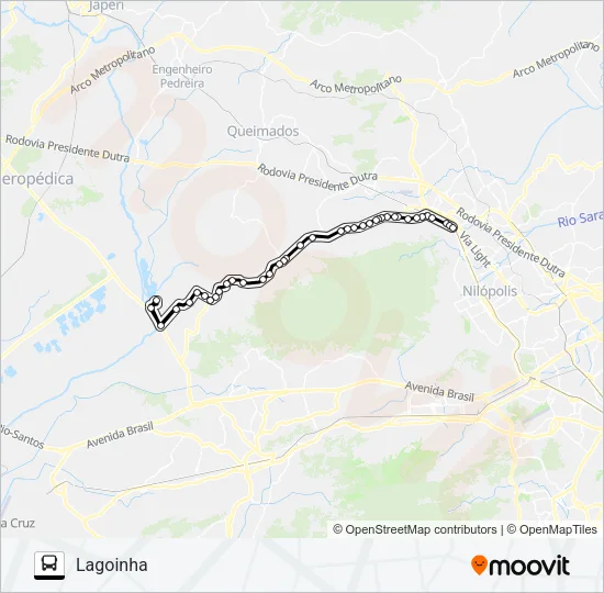 2009 Bus Line Map