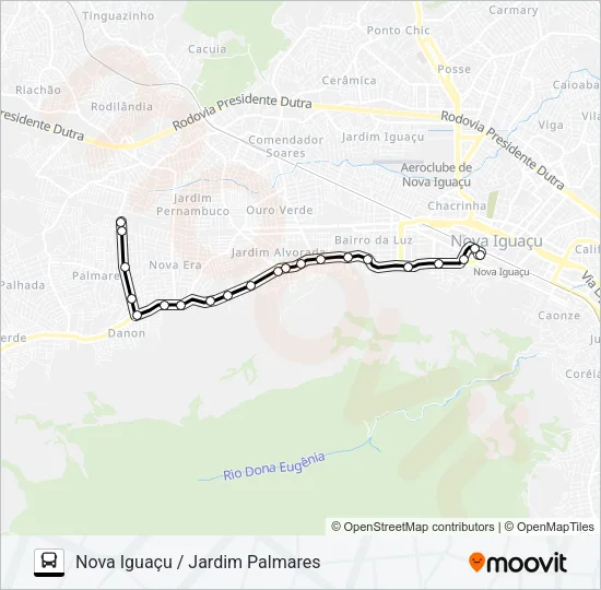 2010 Bus Line Map