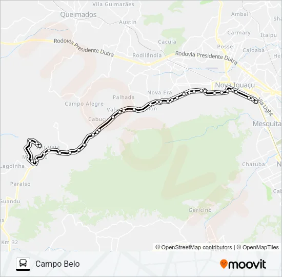 2016 Bus Line Map