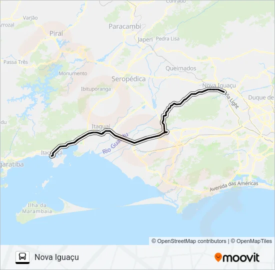 450T Bus Line Map